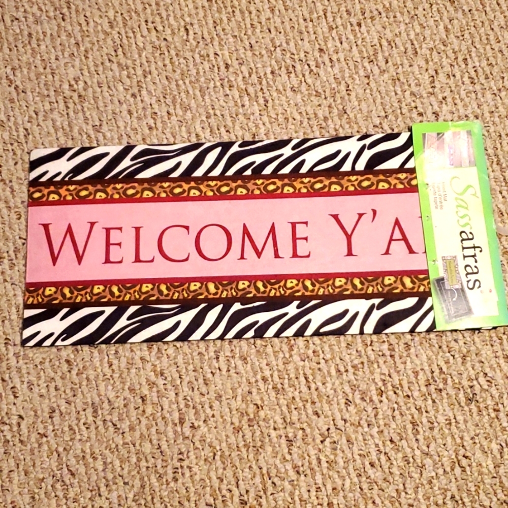 NEW Sassafras "Welcome Y'all" Switch Mat